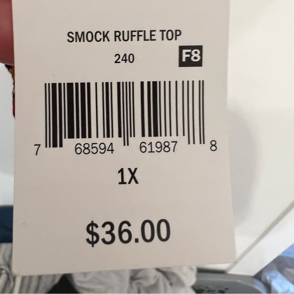 Smock Ruffle Top - Picture 3 of 5